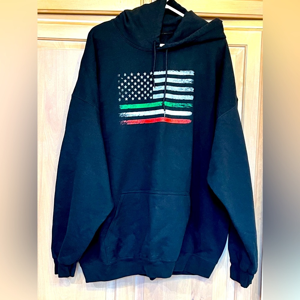 HARD CORE ITALIANS HOODED SWEATSHIRT UNISEX SIZE 3X